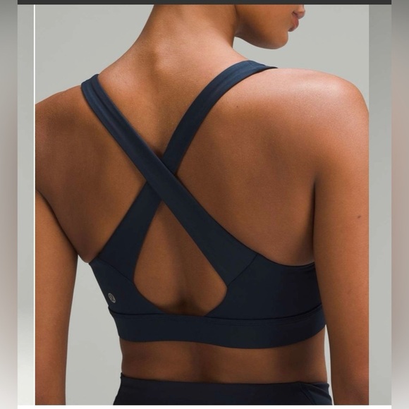 lululemon athletica True Navy Envital Medium Support Bra-B/C - Picture 1 of 5